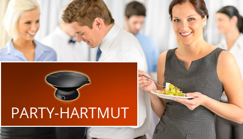 das Logo der Firma Party Hartmut aus Karlsruhe