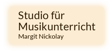 Logo vom Studio für Musikunterricht Margit Nickolay