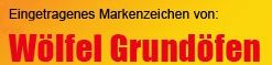 Wölfel Grundöfen- Logo