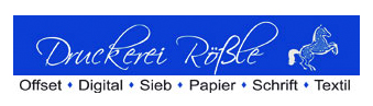 Logo der Druckerei Rößle